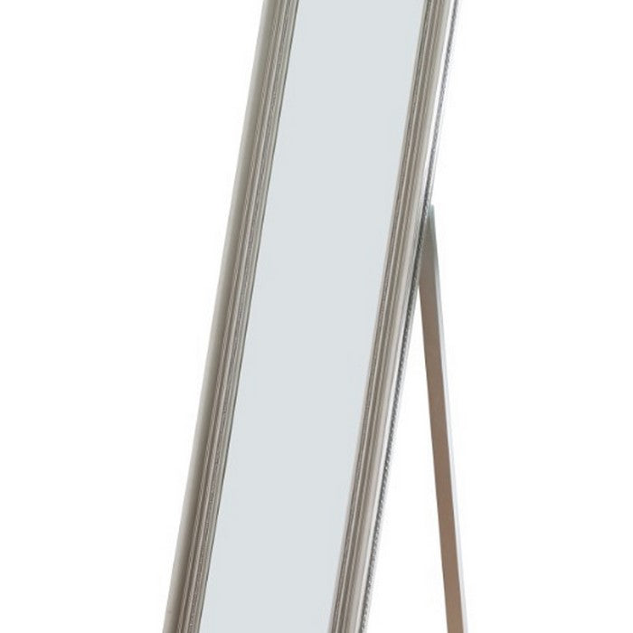 Standing Mirror, Silver