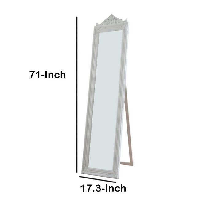 Standing Mirror, White