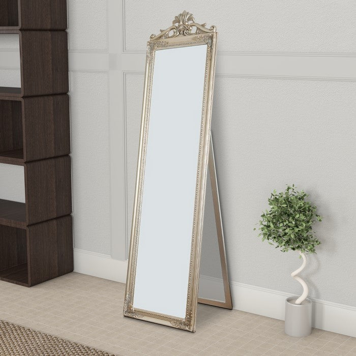 Standing Mirror, Champagne Gold