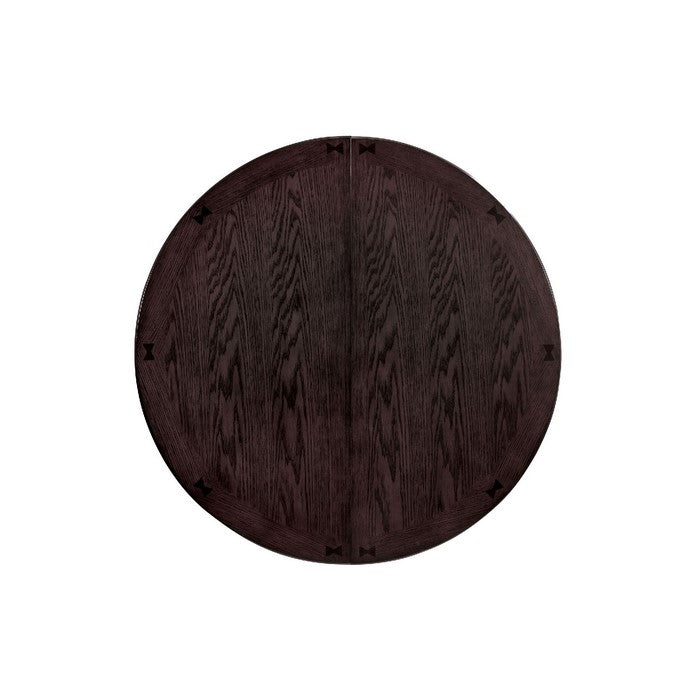 Oval Counter Height Table, Espresso Brown