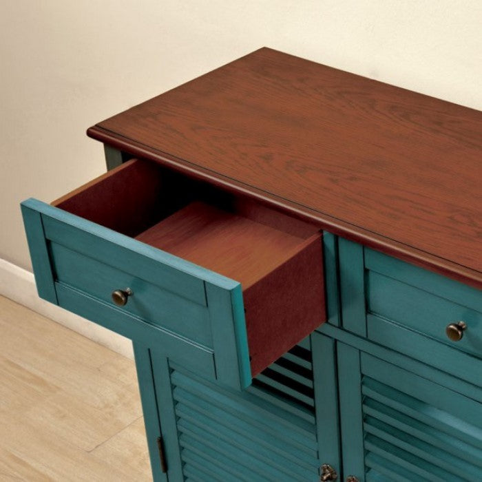 Rustic Cabinet, Blue