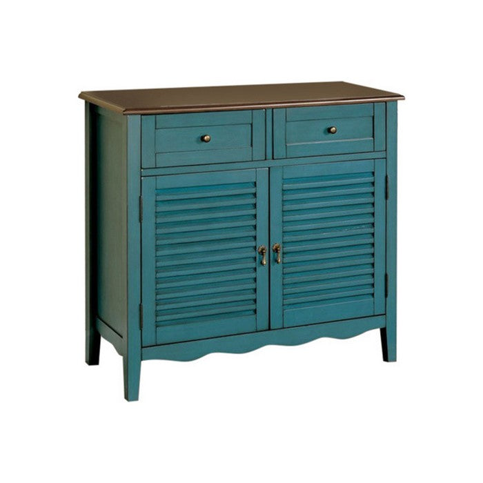 Rustic Cabinet, Blue