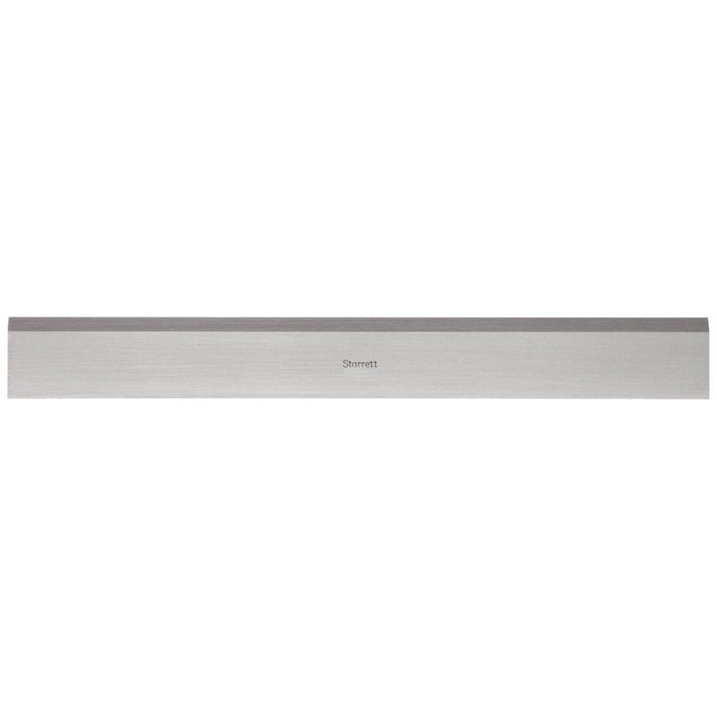 Starrett 385-36 Steel Straight Edge With Bevel, 36" Length, 2-13/32" Width, 7/32" Thickness