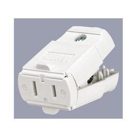 Leviton 102-WP 2-Wire Connector, Light Duty Polarized, White