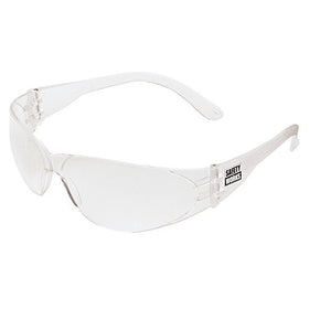Safety Works 10006315 Close-Fitting Safety Glasses, Clear Lens