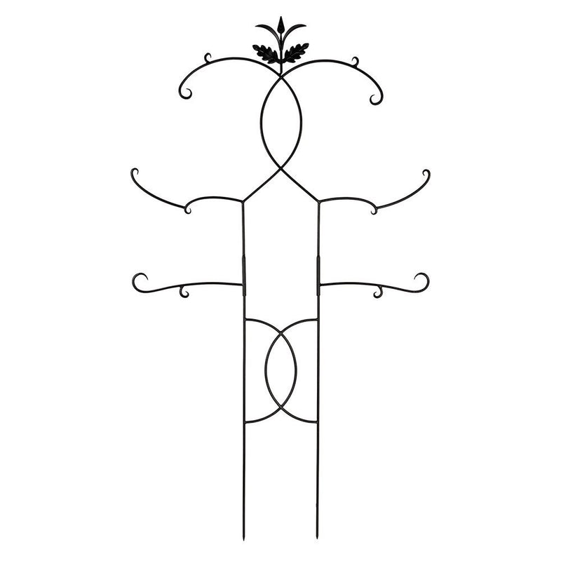 Achla Designs Tendrils II Wrought Iron Garden Trellis