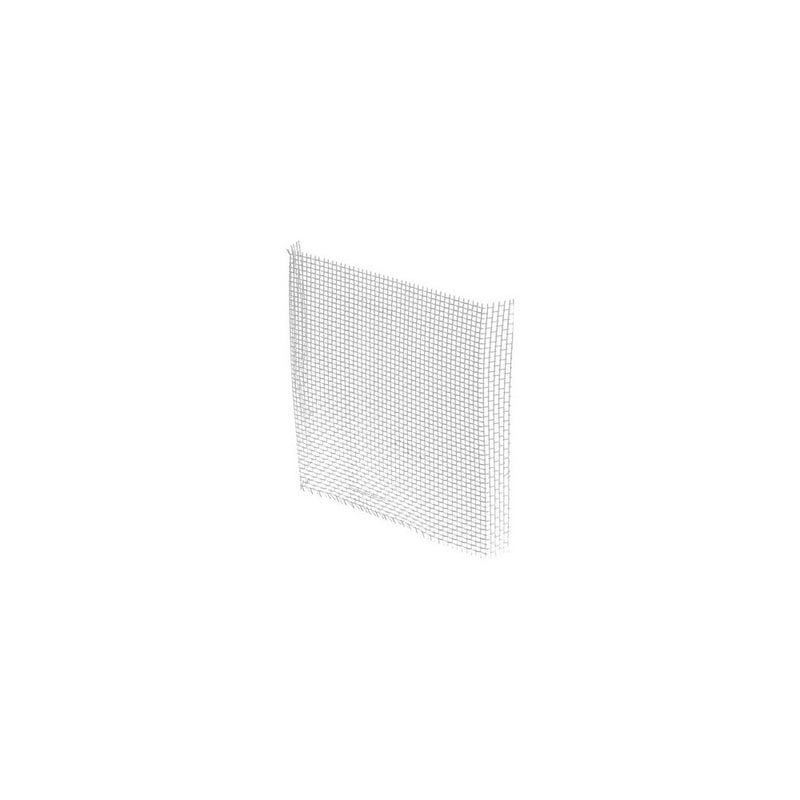 Window Screen Repair Aluminum Patch 3-Inch x 3-Inch, Gray (Pack of 5)