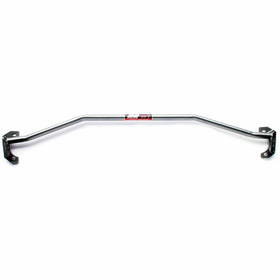 DC Sports CSB1004 Gunmetal Carbon Steel Front Single Bar Strut Bar
