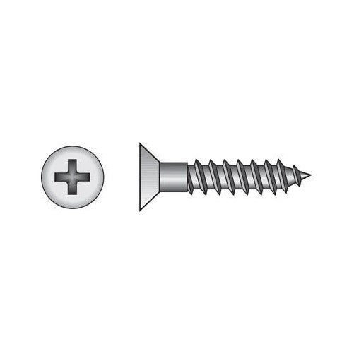 SCREW FH PH BR6X5/8BX100 by HILLMAN MfrPartNo 385656