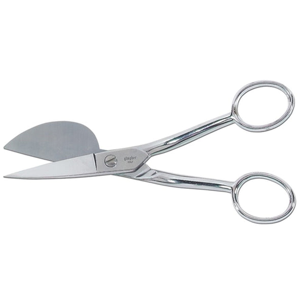 Gingher 01-005275 Knife Edge Applique Scissors, 6 Inch, Silver