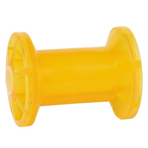 Tie Down 86284 Amber 4" PVC Spool Type Keel Roller