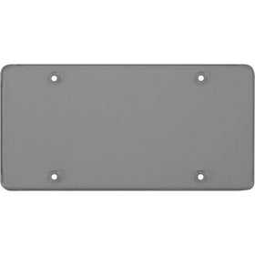 Cruiser Accessories 76200 Tuf Flat Shield License Plate Shield/Cover, Smoke