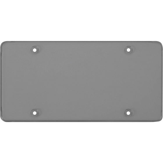 Cruiser Accessories 76200 Tuf Flat Shield License Plate Shield/Cover, Smoke