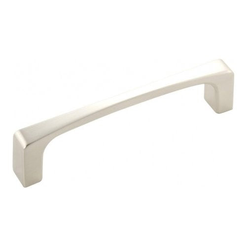 Hickory Hardware P3114-SN 96mm Rotterdam Pull, Satin Nickel