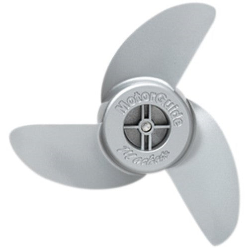 Motorguide MGA087M 3-Blade Aluminum Weedless Shallow Water Machete Propeller with 3.5-Inch Diameter