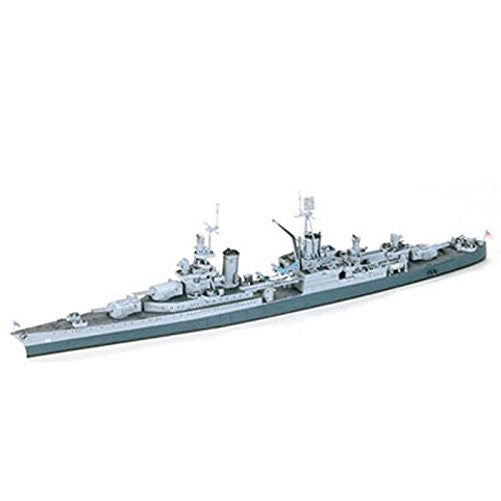 1:700 Scale U.s Navy Ca-35 Indianopolis Model Kit