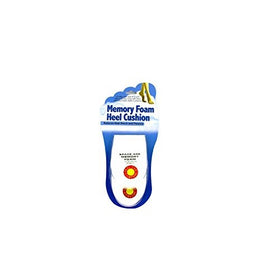 Kole Imports Memory Foam Heel Cushion Reduces Heel Shock and Pressure