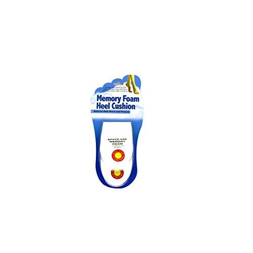 Kole Imports Memory Foam Heel Cushion Reduces Heel Shock and Pressure