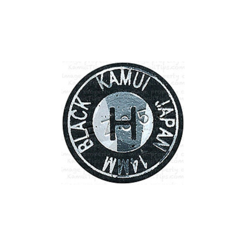 Kamui Black Laminated Leather Tips - Hard