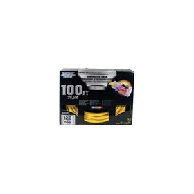 Cord Ext 12/3sjtow X 100ft Yel