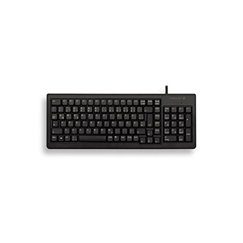 CHERRY G84 UltraSlim Industrial Keyboard, Black - 103 Keys