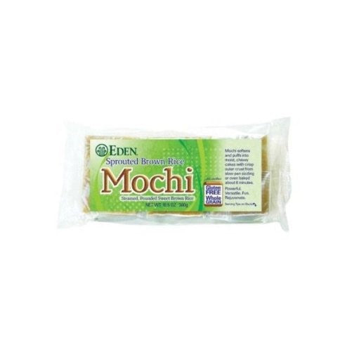 Eden Sprouted Brown Rice Mochi, 10.5-Ounce Packages (Pack of 2)