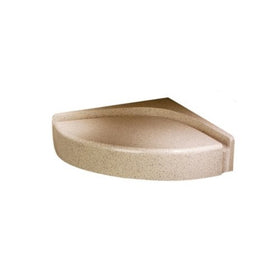 Swanstone CS-1616-040 Corner Shower Seat, Bermuda Sand Finish