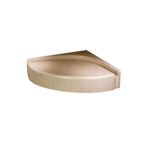 Swanstone CS-1616-040 Corner Shower Seat, Bermuda Sand Finish