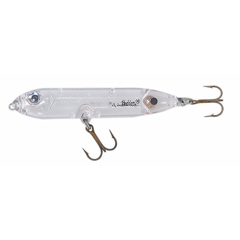 Heddon Super Spook Jr. Lure (Clear, 3 1/2-Inch)