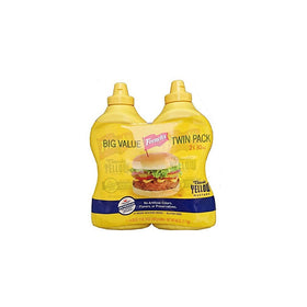 French's Classic 100% Natural Yellow Mustard Pack of 2 30 oz Bottles