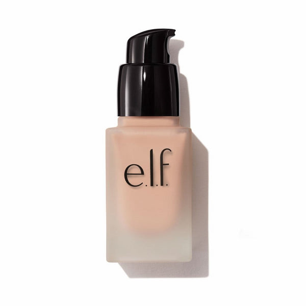 e.l.f. Flawless Finish Foundation Liquid Makeup, Semi-Matte Finish with Long-Lasting Coverage, Porcelain, .68 Ounces