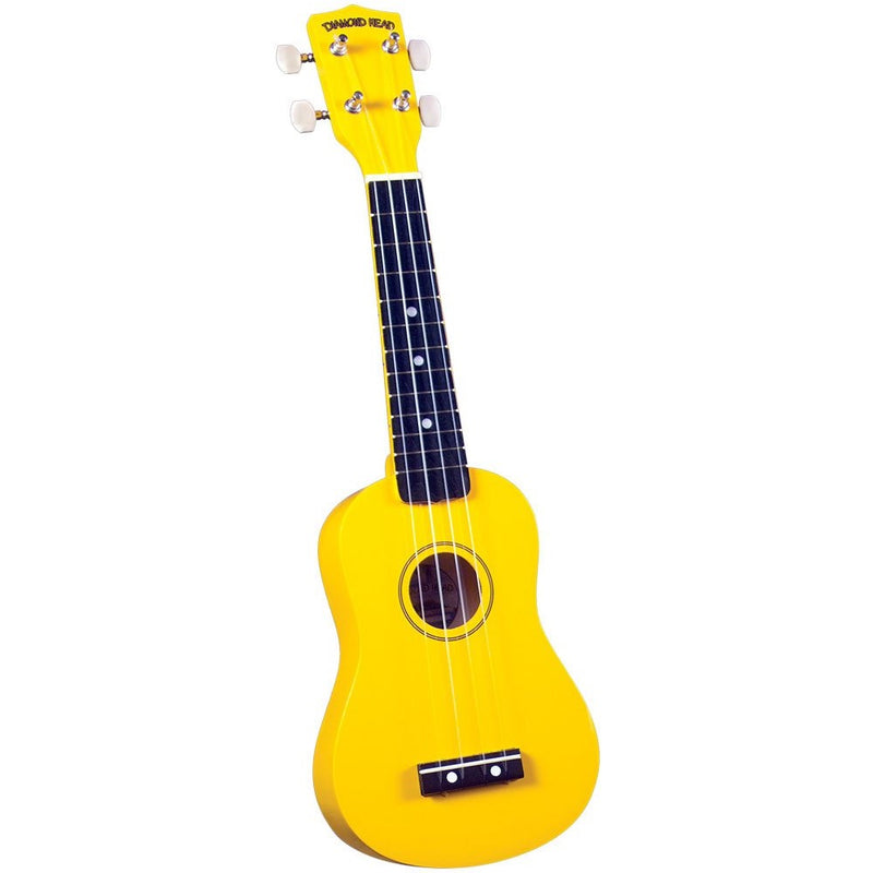 Diamond Head DU-104 Rainbow Soprano Ukulele - Yellow