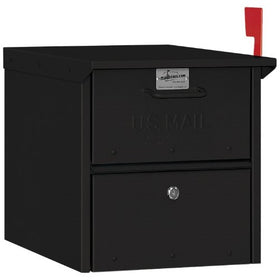 Salsbury Industries 4325BLK Roadside Mailbox, Black