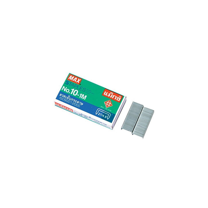 1 X Flat Clinch Staples Mini Box of 1000 by MAX No.10