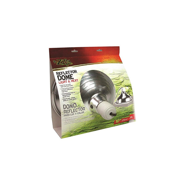 Zilla 11931 8-1/2-Inch Reflector Dome For Up to 150-Watt Bulbs, Silver