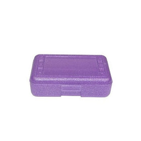 Romanoff Products ROM60250 Pencil Box Purple Sparkle