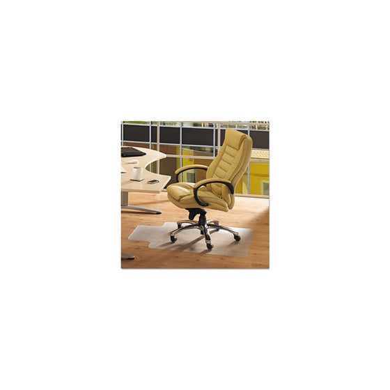 EcoTex Revolutionmat Chair Mat For Hard Floors, 100% Recycled, Tinted, Rectangular with Lip, 36" x 48" (FCECO3648LP)