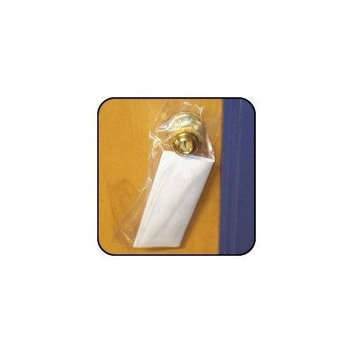 Uline 6 x 12" 1.5 mil Clear Doorknob Bags, 500 Pack, Literature Drop Bags (s-2176-500)