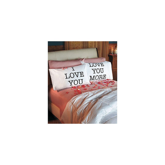 Love You & Love You More Pillowcases: V-day Gift