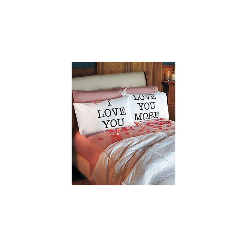 Love You & Love You More Pillowcases: V-day Gift