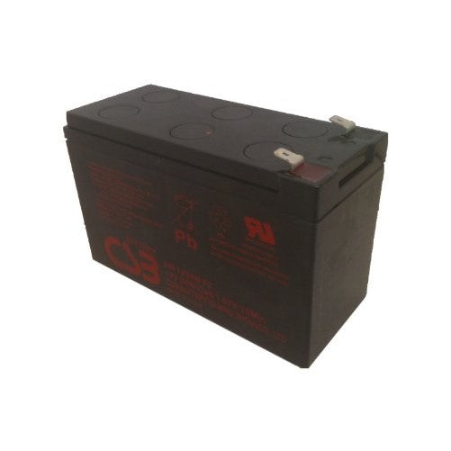 CSB HR1234WF2 - 12 Volt/9 Amp Hour (34 Watts) Sealed Lead Acid Battery with 0.250 in. Fast-on Terminals