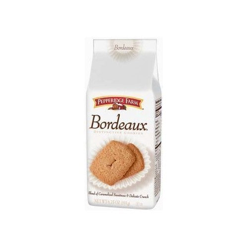 Pepperidge Farm, Bordeaux Cookies, 6.75oz Bag (Pack of 4)