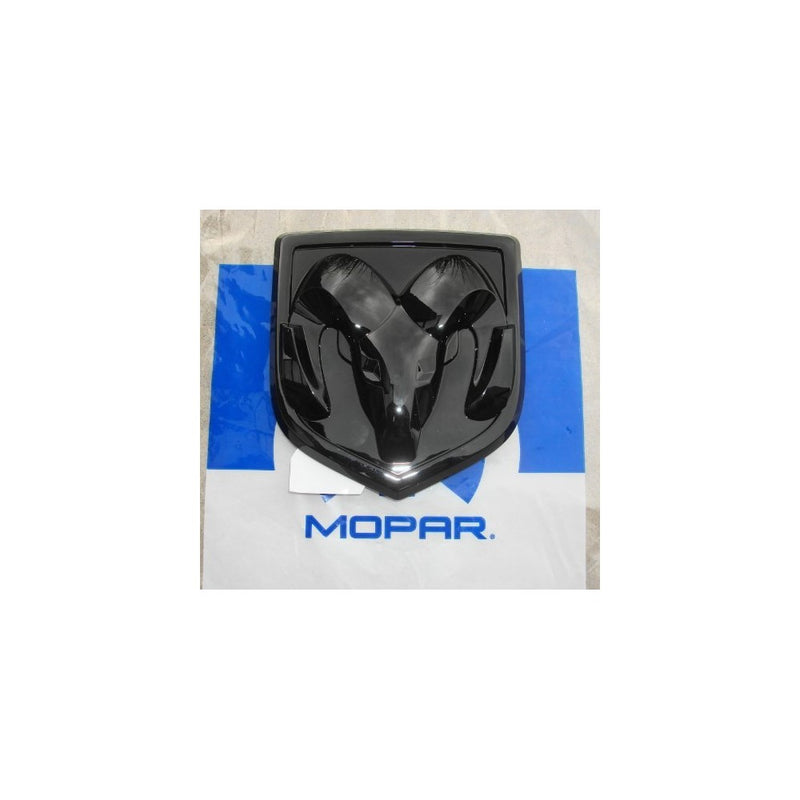 NEW 2009-2014 Dodge Ram 1500-3500 Black Tailgate Emblem / Logo, OEM Mopar!
