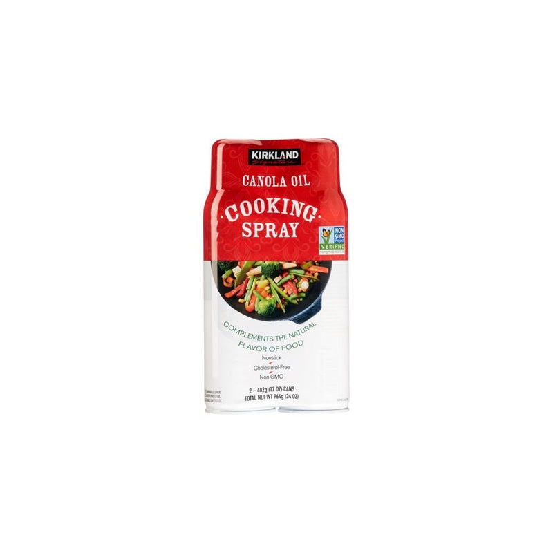 Kirkland Signature Canola Oil Cooking Spray, 34 Ounce