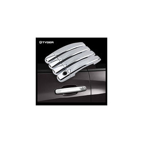 Tyger Auto TYGER ABS Triple Chrome Plated Door Handle Cover Fits 2014-2015 Chevy Silverado/GMC Sierra 1500 4 doors Without Passenger Keyhole Handle Cover Fits