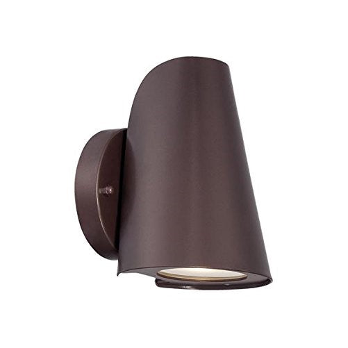 Acclaim 1405ABZ LED Wall Sconces Collection 1-Light Wall Mount Outdoor Light Fixture, Architectural Bronze