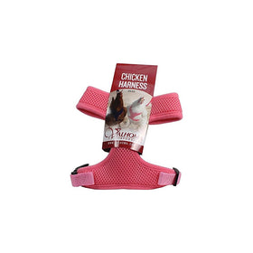 VALHOMA 756 S C HP 625482 Mesh Chicken Harness, Hot Pink, Hen