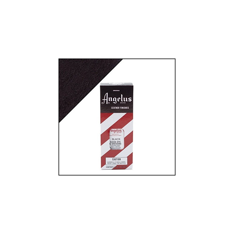 Angelus Suede Dye 3 Oz. Color - Black