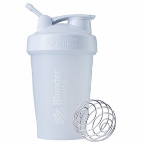 Blender Bottle Classic Loop Top Shaker Bottle, 20-Ounce, Frosted White