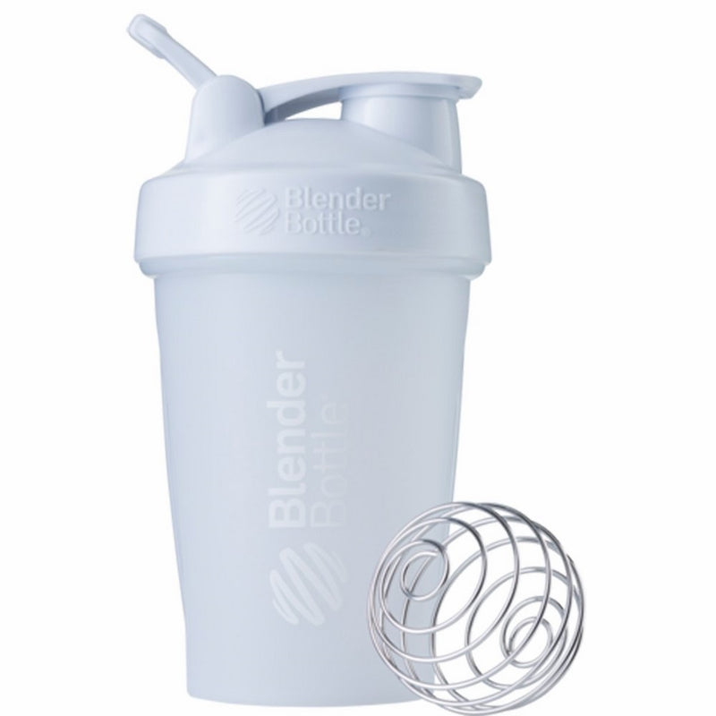 Blender Bottle Classic Loop Top Shaker Bottle, 20-Ounce, Frosted White